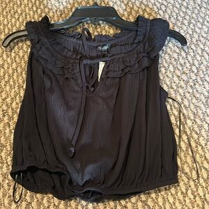 Vanilla Sky Papermoon Black blouse NWT